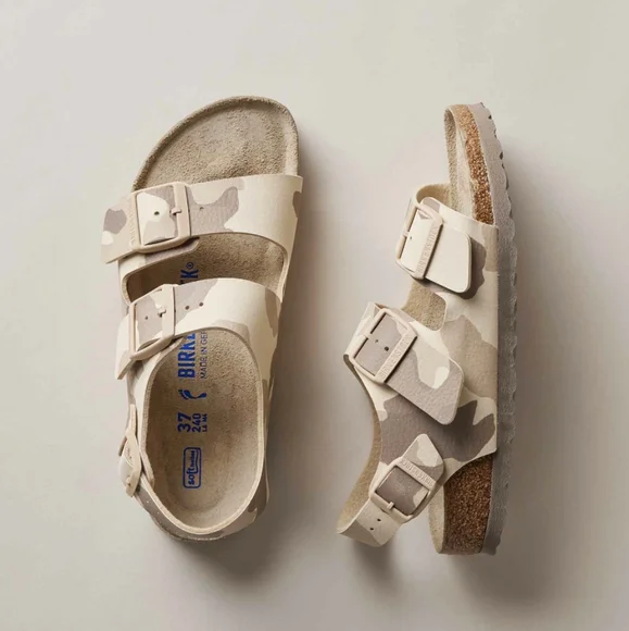 🆕🌿CAMO BIRKENSTOCK SANDALS 🌿 - Picture 1 of 8